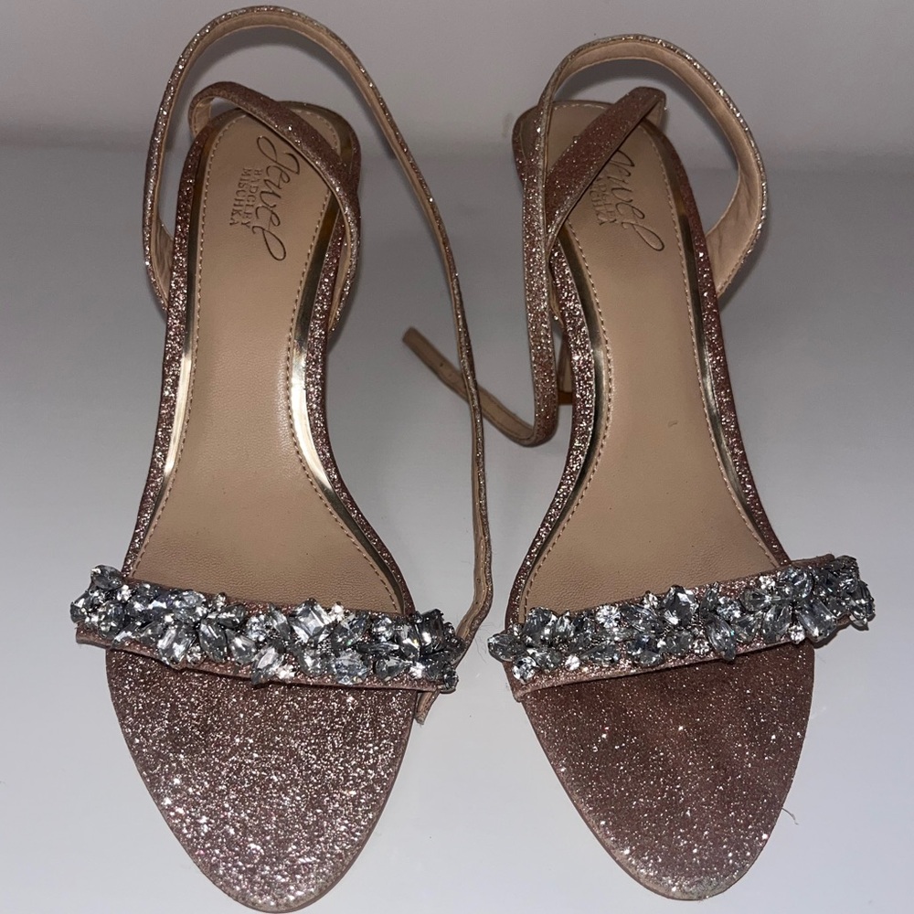 Rose gold heels